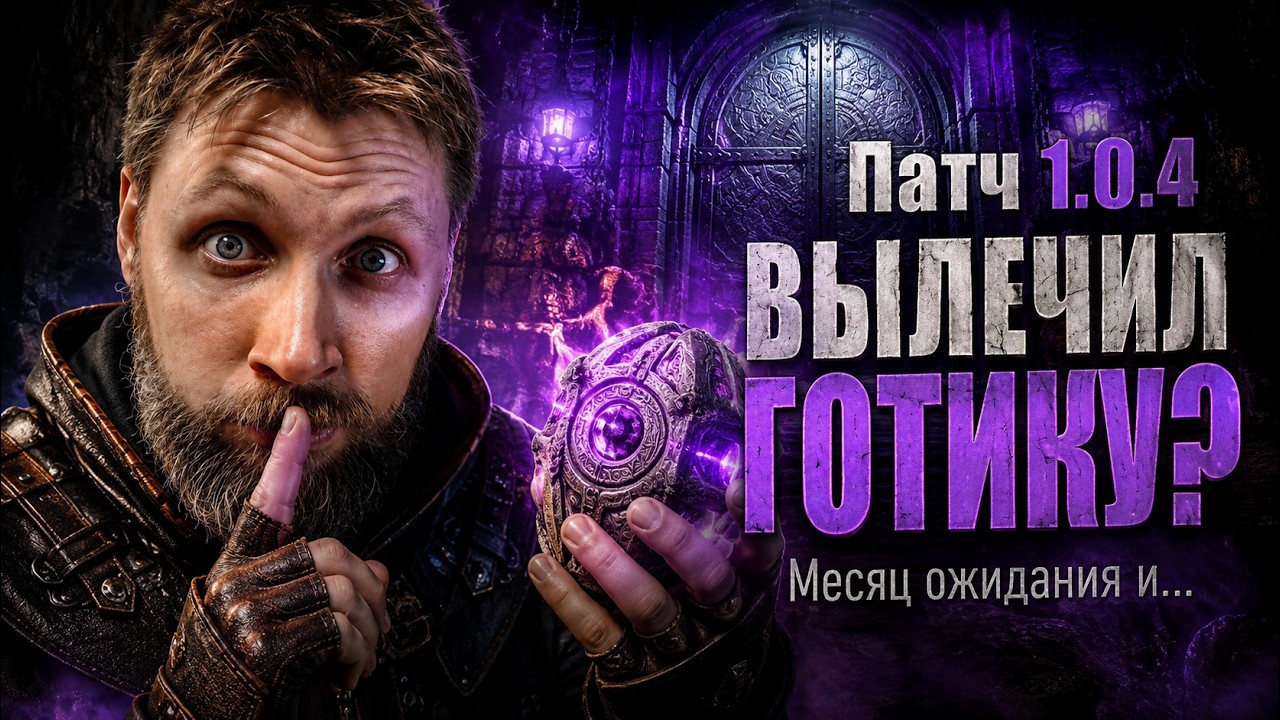 Все что нужно знать о пачте 1.0.4 Gothic 1 Remake! Как игроки приняли новый патч ремейка Готики?