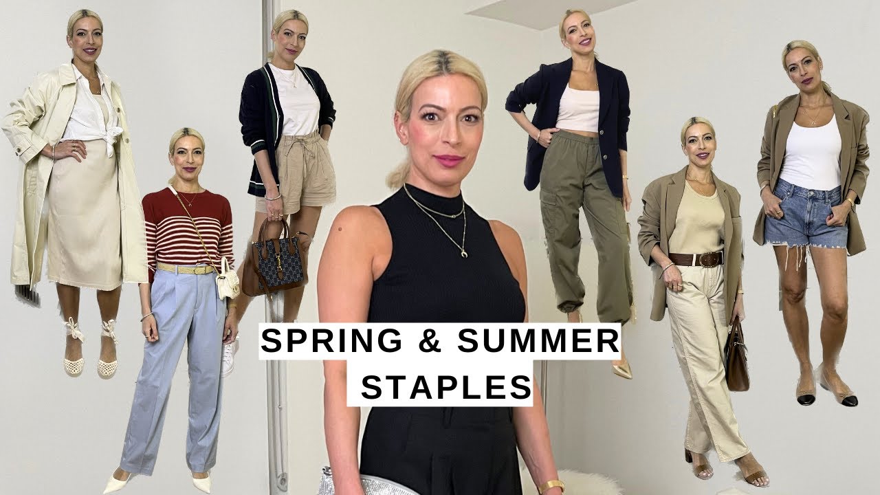 Spring Summer Staples | 18 Modern Chic Outfit Ideas