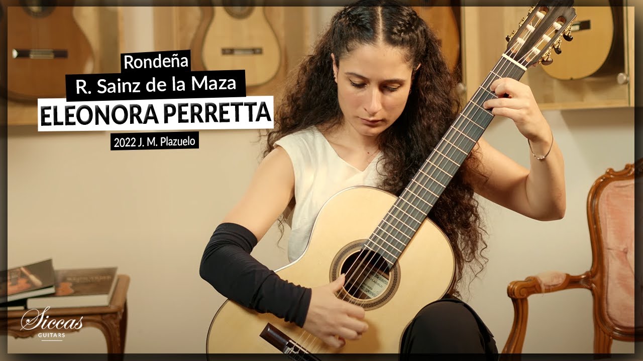Eleonora Perretta plays Rondeña by Regino Sainz de la Maza on a 2022 J. M. Plazuelo