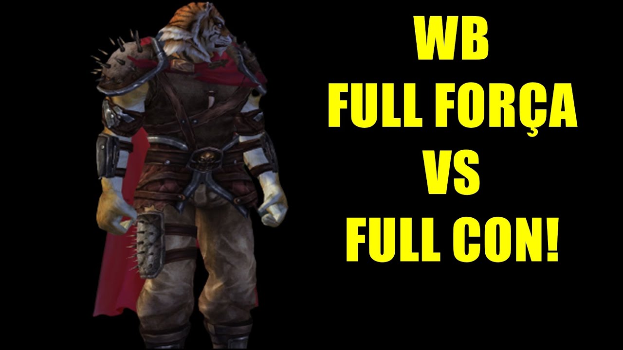 PW HISTORY: WB FULL FORÇA OU FULL CON? TESTEI AS DUAS BUILDS E ESCOLHI UMA!