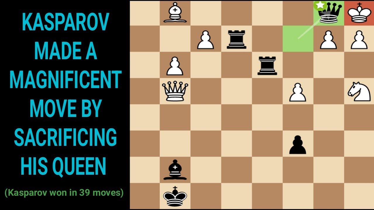 Jonathan speelman vs Garry kasparov 1988 - Madrid Rapid Tournament. Madrid, Spain