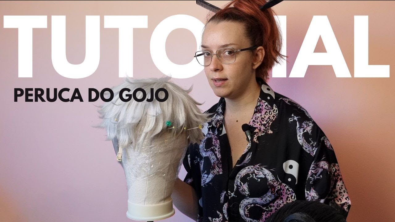 Estilização da Peruca do Gojo