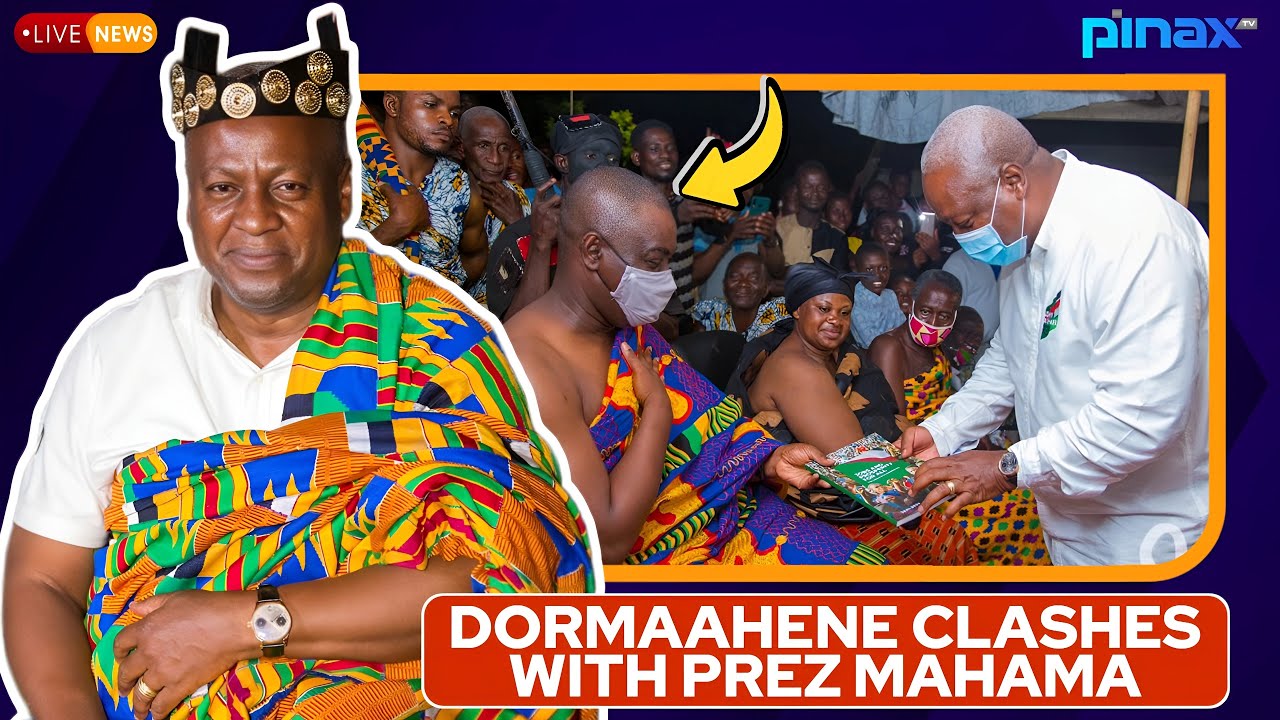 🔥 BREAKING: Dormaahene CLASHES with Prez Mahama - Threatens Exp0se on National Cathedral if...