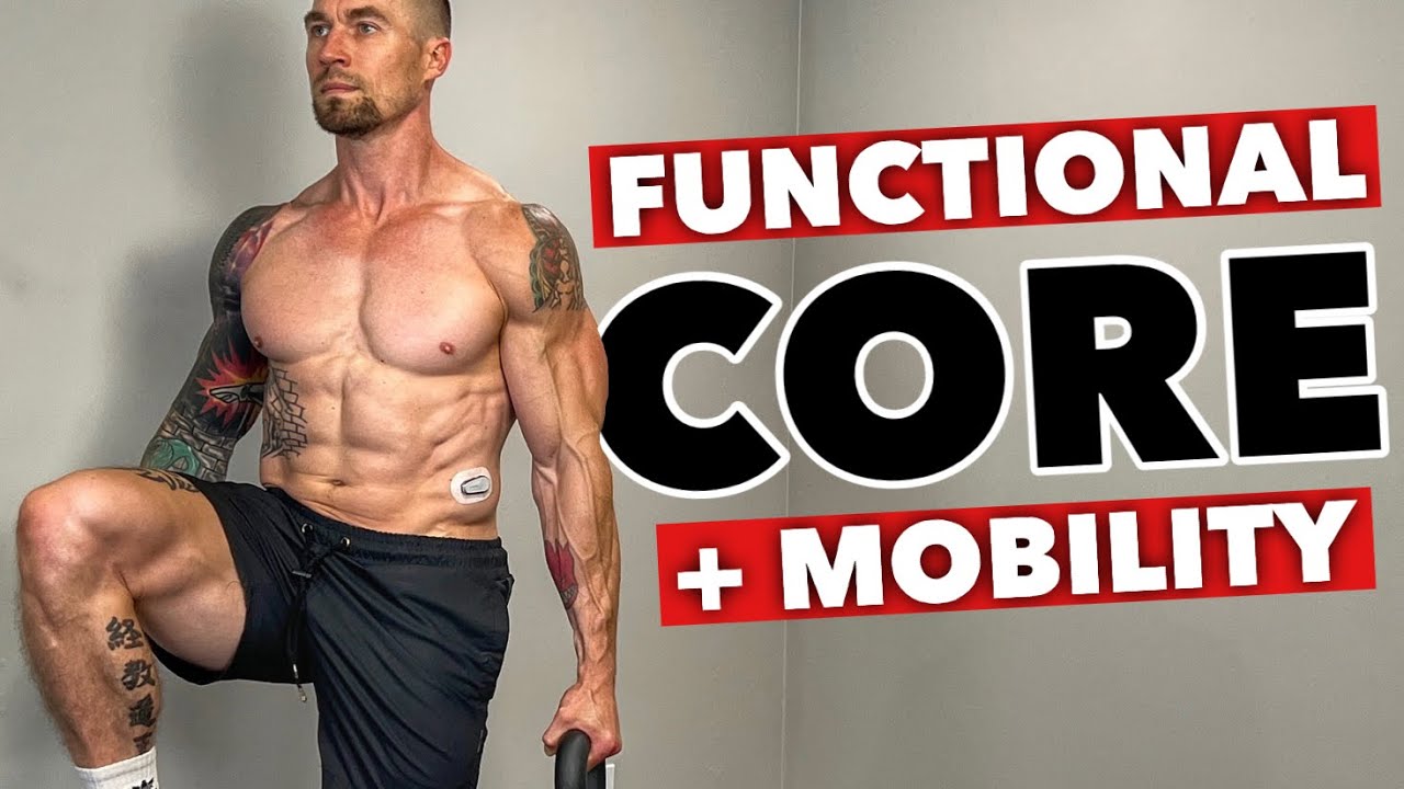 21 Minute Functional Core + Mobility Workout | FOLLOW ALONG!