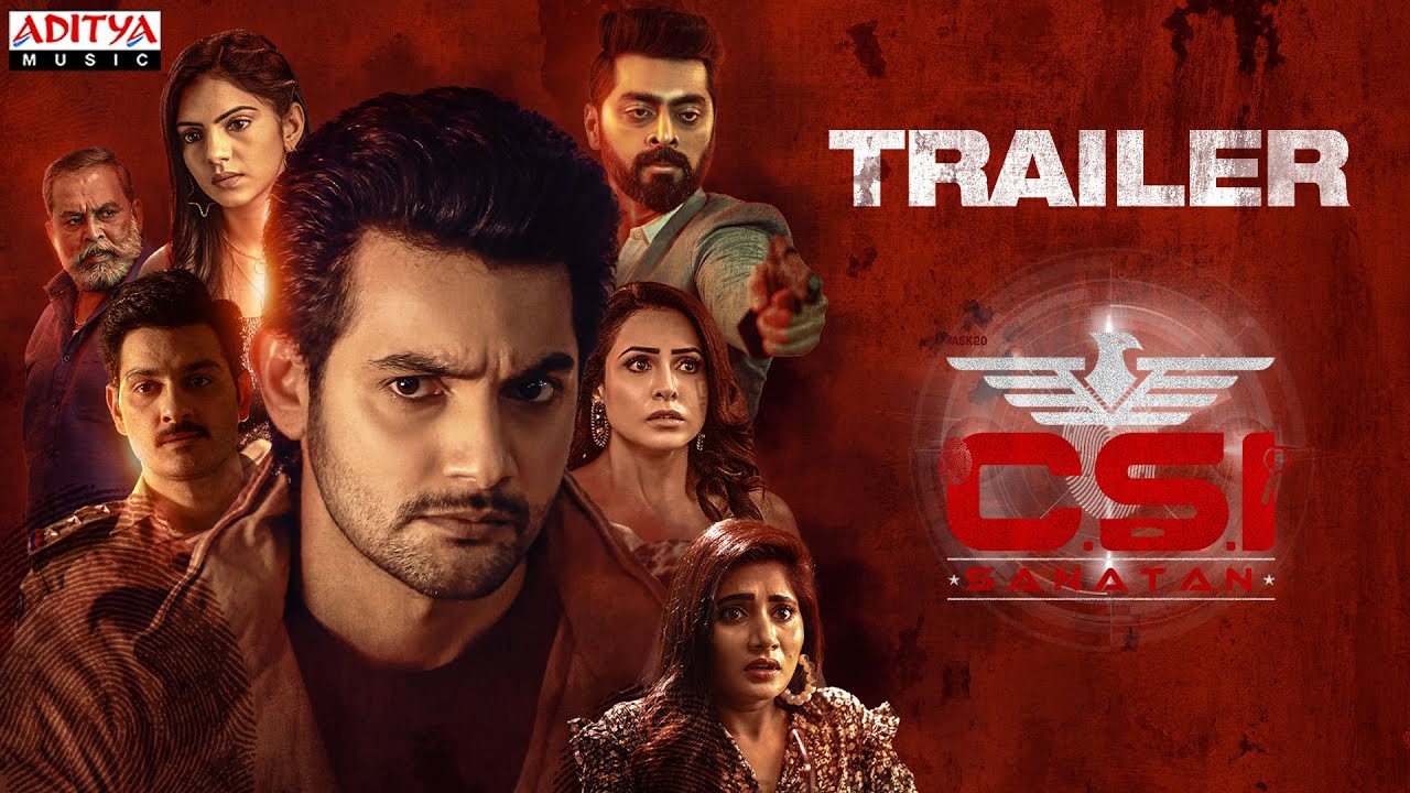 CSI Sanatan Trailer | Aadi Sai Kumar , Misha Narang | Sivashankar Dev |  Aneesh Solomon