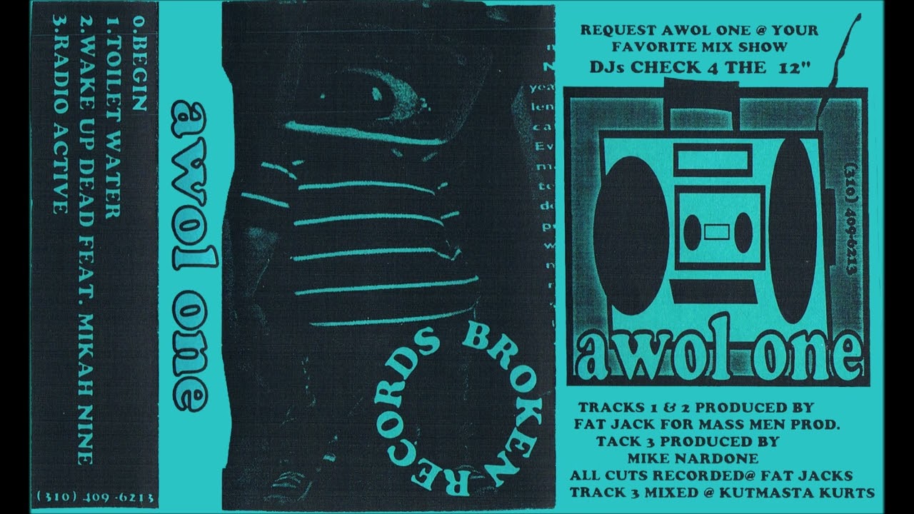 Awol One - Toilet Water Tape (1998) Mikah Nine Fat Jack Mike Nardone Kutmasta Kurt  Shape Shifters