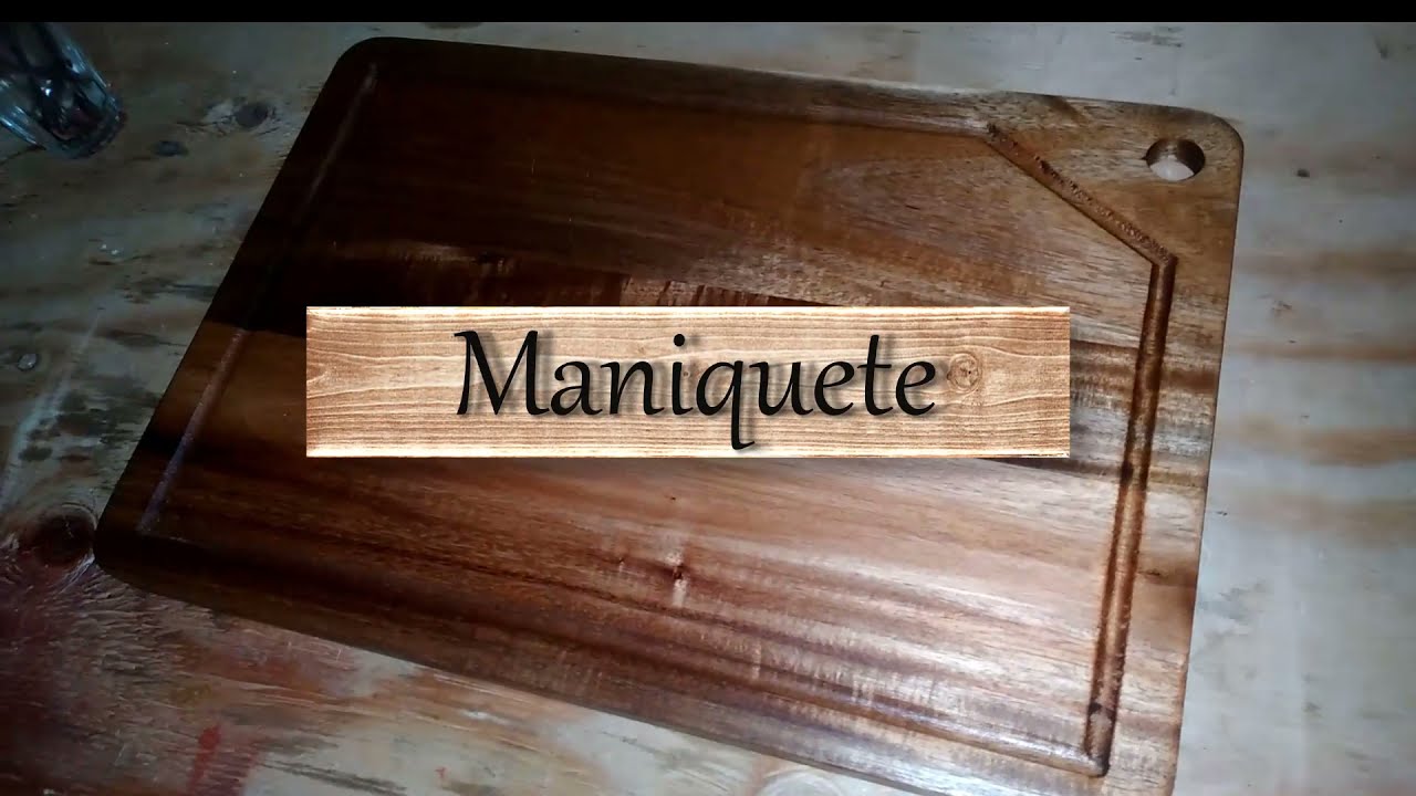 Curando una tabla para asados paso a paso / madera