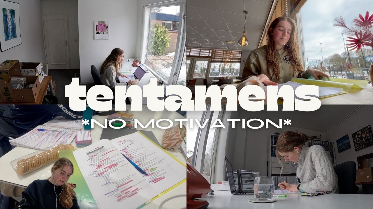 tentamens | study vlog 🎧