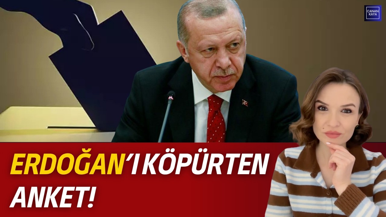 Erdoğan Bu Anketi G&ouml;r&uuml;nce K&uuml;plere Binmiş!