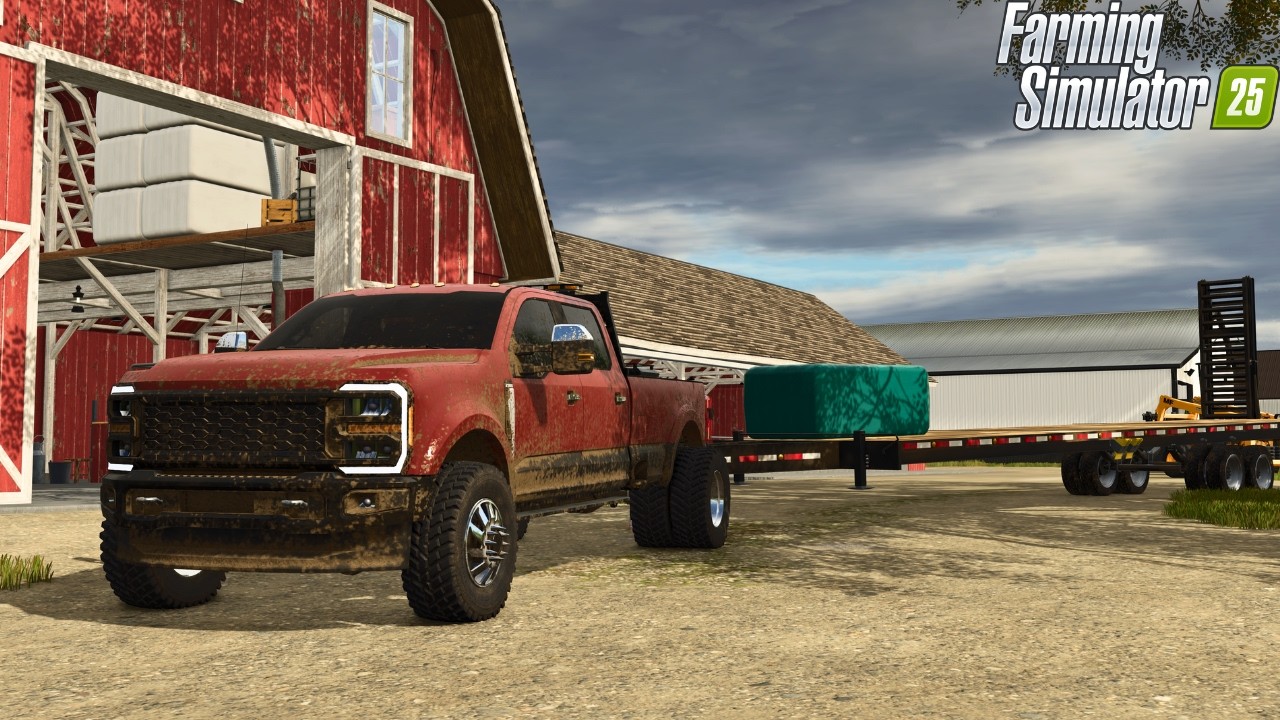 🔴LIVE: NEW TRUCK BOUGHT ON FARM PLUS FARM BUILD EXPANDED!! | FS25 Iowa Plains Episode 25