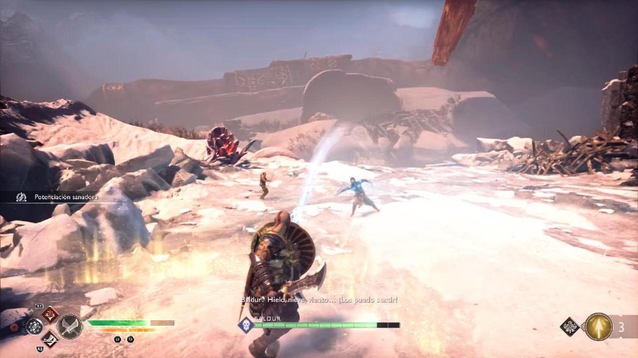 God of war 2018 KRATOS VS BALDUR PELEA FINAL
