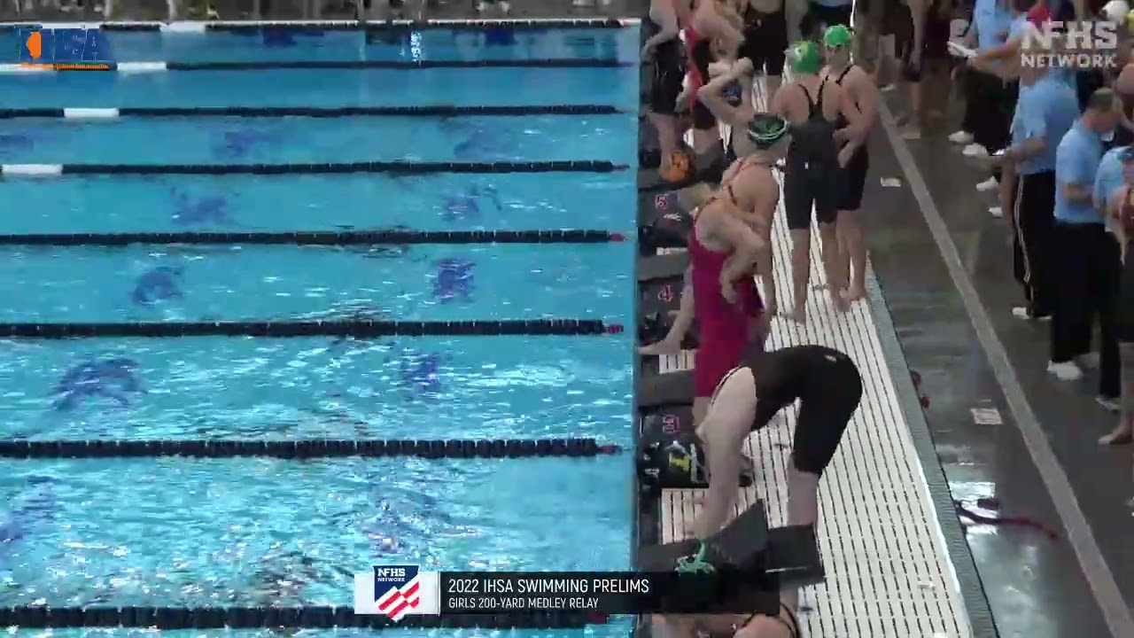 2022 IHSA Girls Swimming & Diving State Prelims