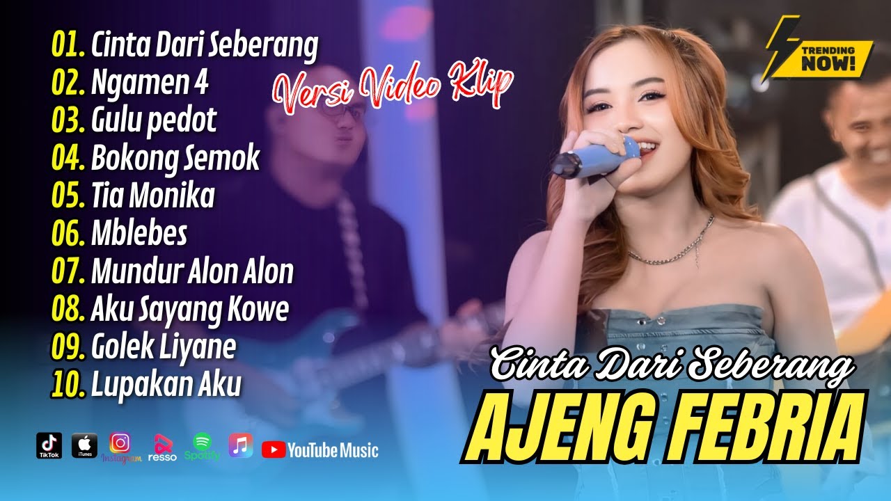 Ajeng Febria Om Nirwana Comeback - CINTA DARI SEBERANG - NGAMEN 4 || ALBUM DANGDUT TERBARU 2025