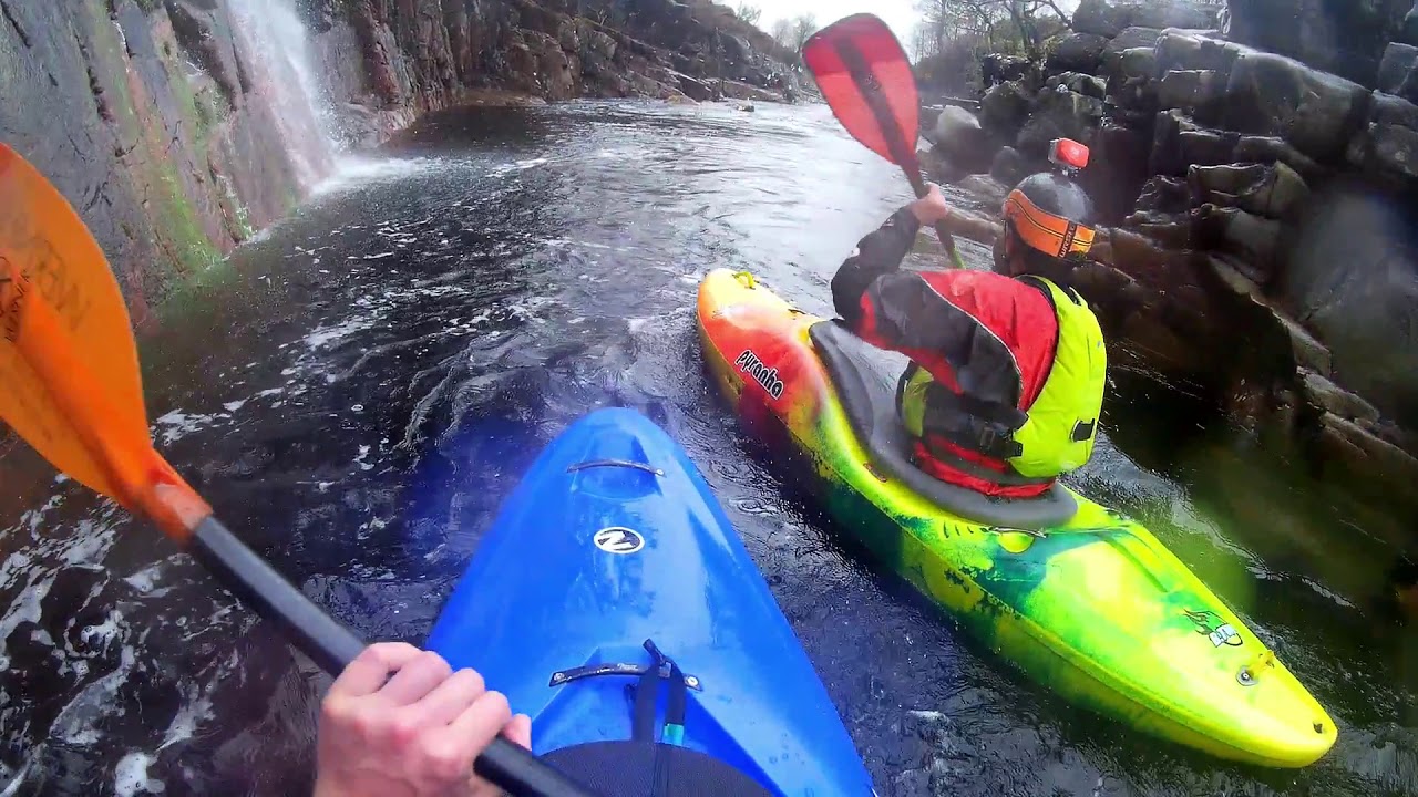 Aboyne Canoe Club paddle the River Etive - 5th May 2018