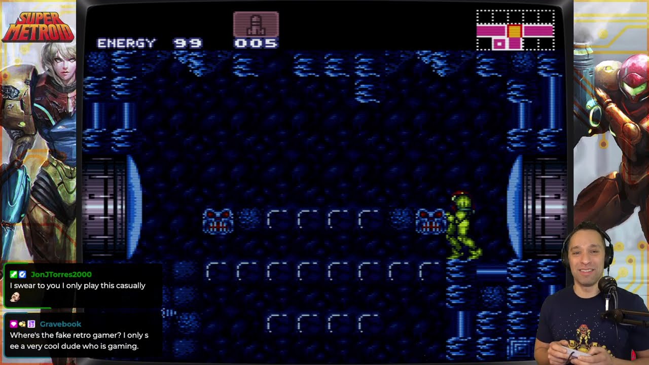 Fake Retro games plays Super Metroid, day 1