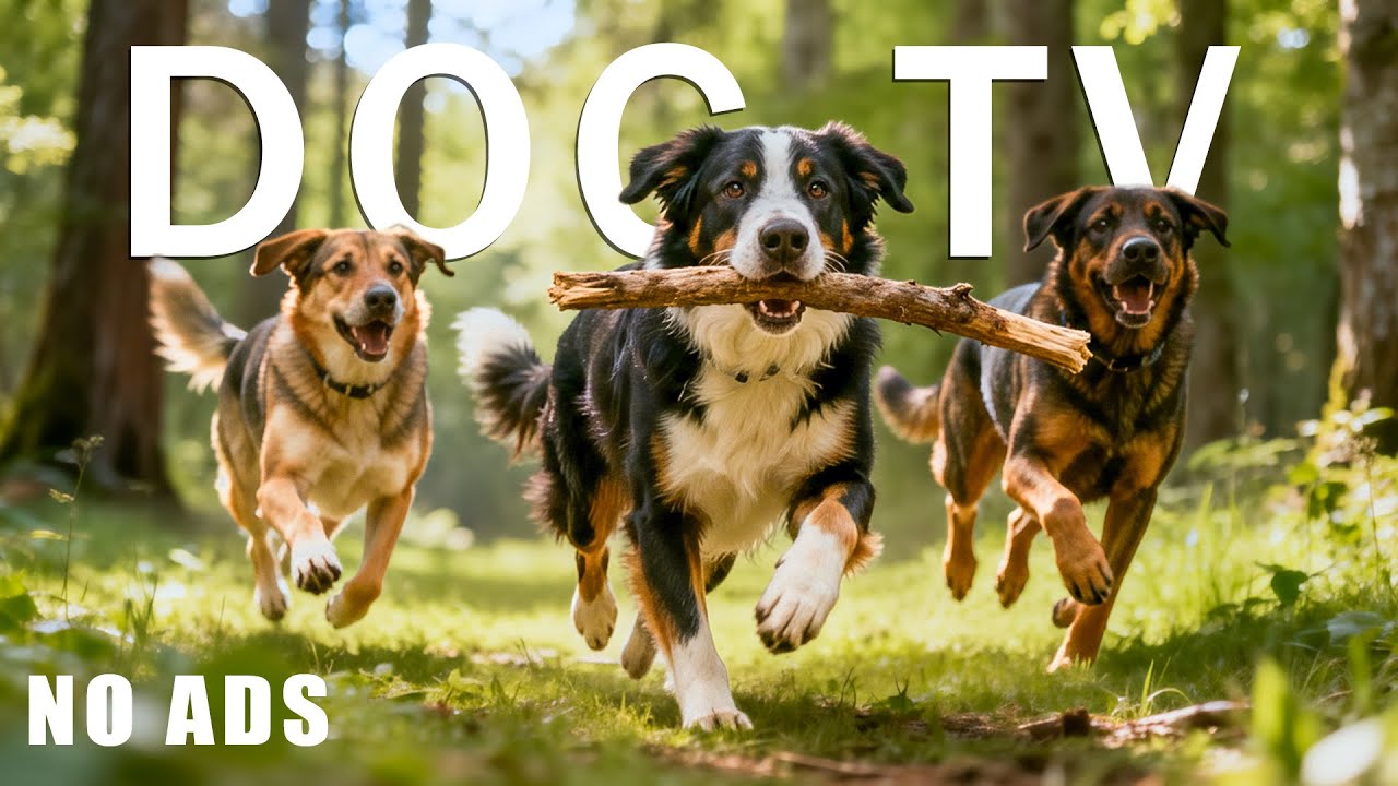 12 Hours DOG TV: Videos Entertain with Relax Music for Dogs When Home Alone | Soothing Music for Dog