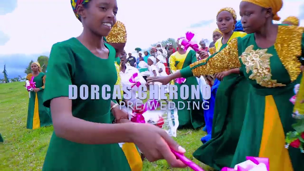 DORCAS CHERONO'S PRE WEDDING AT MAUCHE colourfully pre wedding