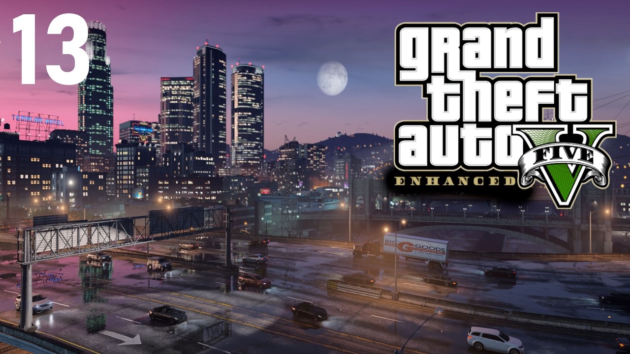 Rob&oacute;tka dla federals&oacute;w i zadyma na grove street | GTA 5 Enhanced [13#]