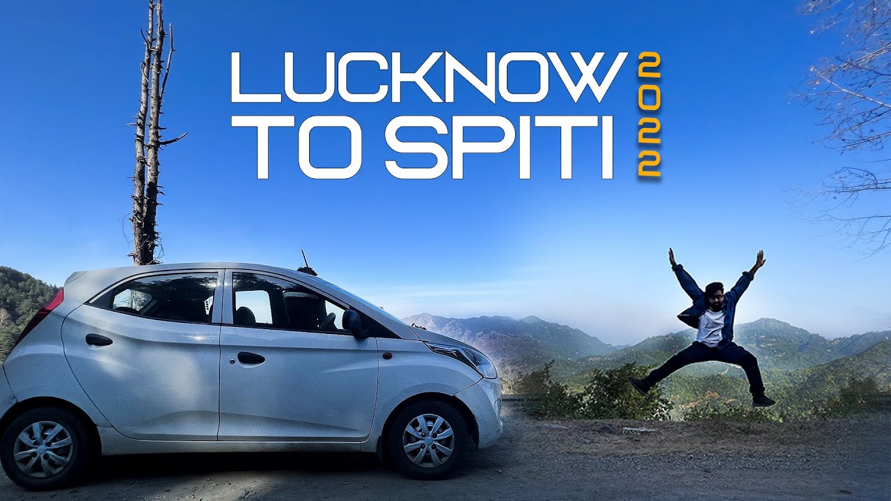 Lucknow To Spiti valley in Hyundai eon (Small Car) November 2022 | Car Essentials for Spiti | Ep 1