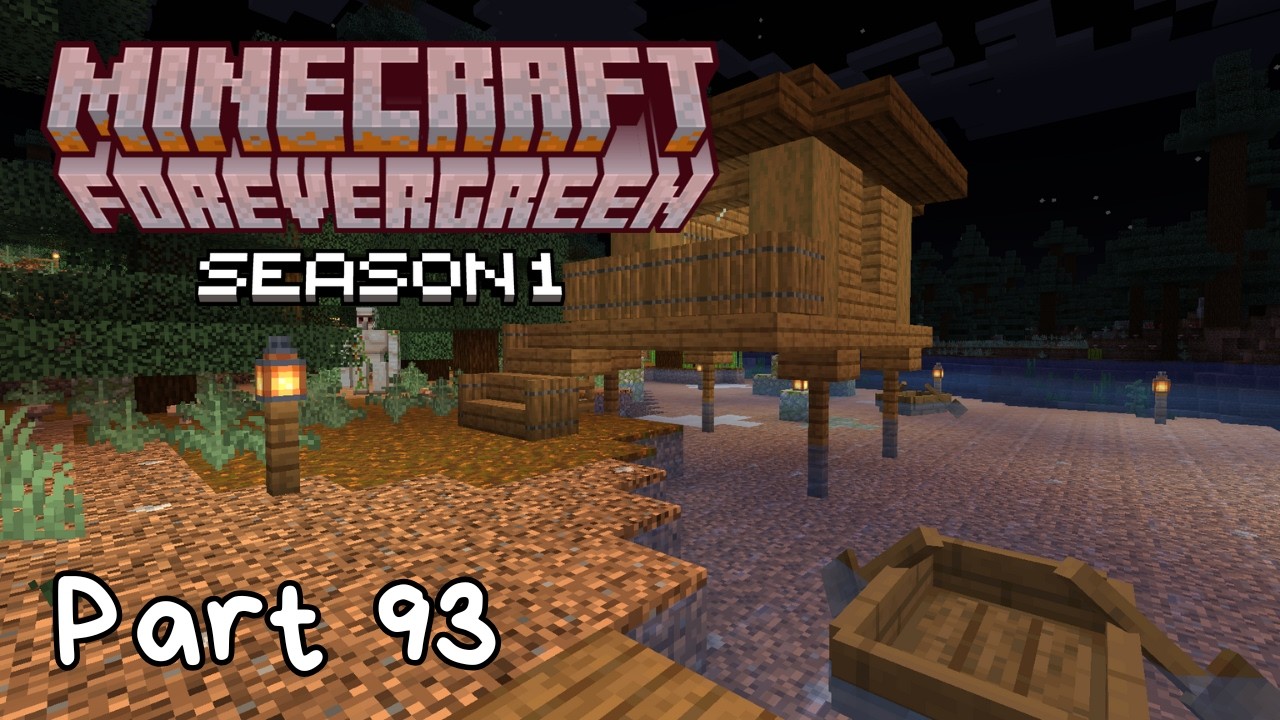 Fisher's Hut | Minecraft Forevergreen S1 P93 | No Commentary