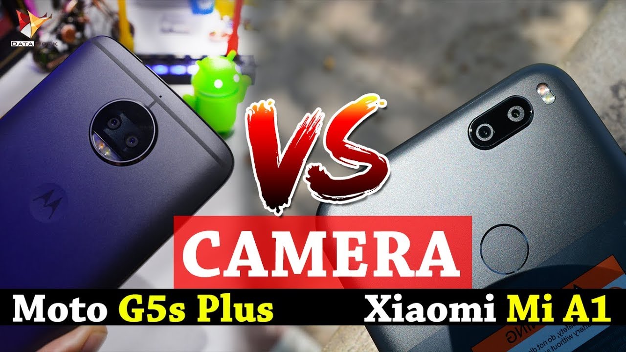 Camera Comparison Moto G5s Plus Vs Xiaomi Mi A1 | Clash Of Clans | Data Dock
