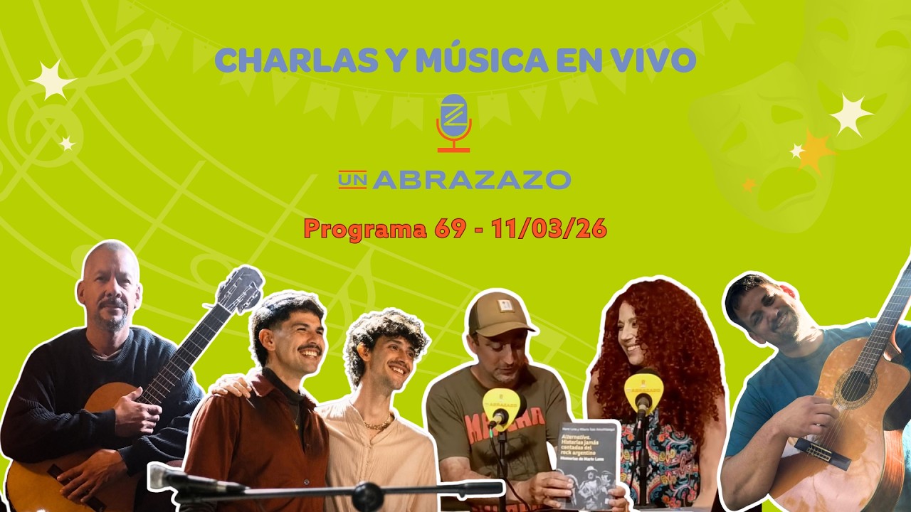 UN ABRAZAZO | Música en vivo, conversaciones y cultura independiente desde El Espejo Libros.