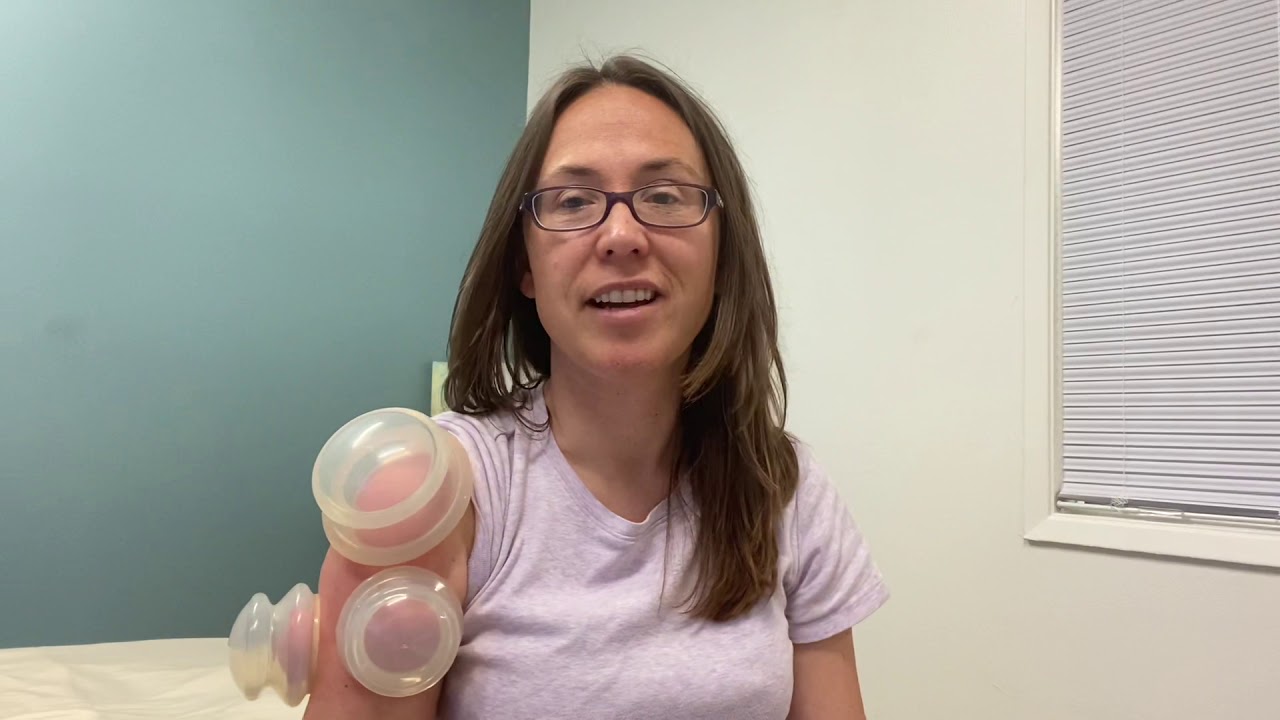 Relieve your own Shoulder stiffness and pain using cupping