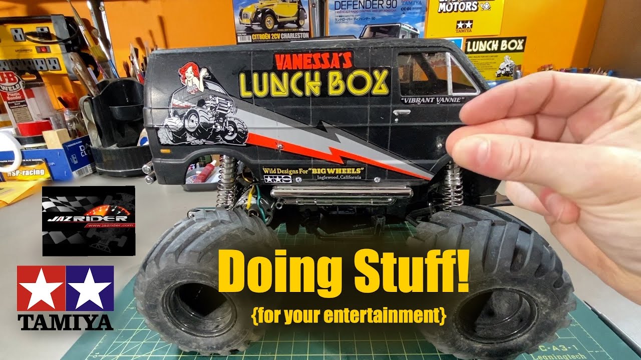 Iconic Tamiya Lunch Box gets some Popular Hop-ups and Mods! Want some?
