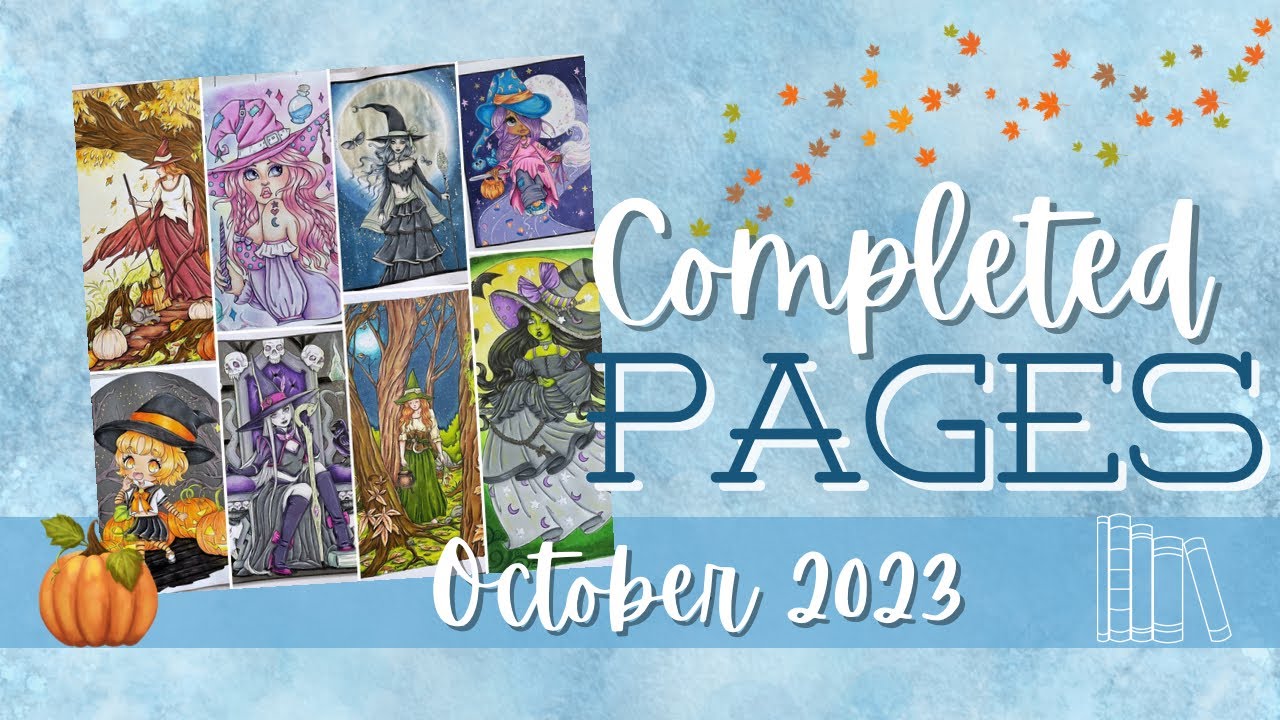 All My Completed Pages In October 2023