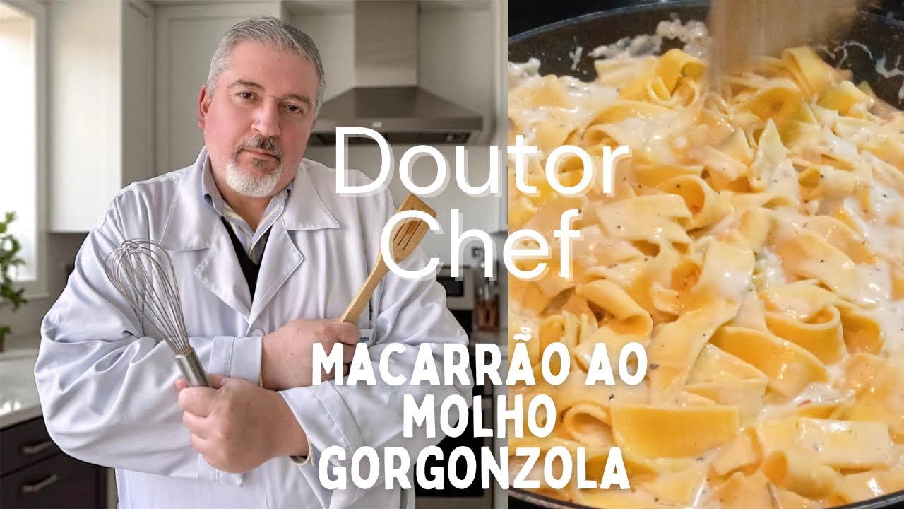 Receita De Macarrão Com Gorgonzola - Doutor Chet