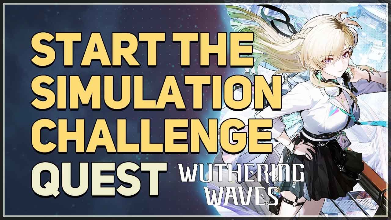 Start the simulation challenge Wuthering Waves