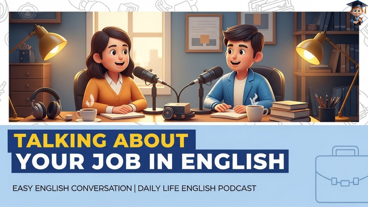Talking About Your Job in English | Daily Life English Podcast