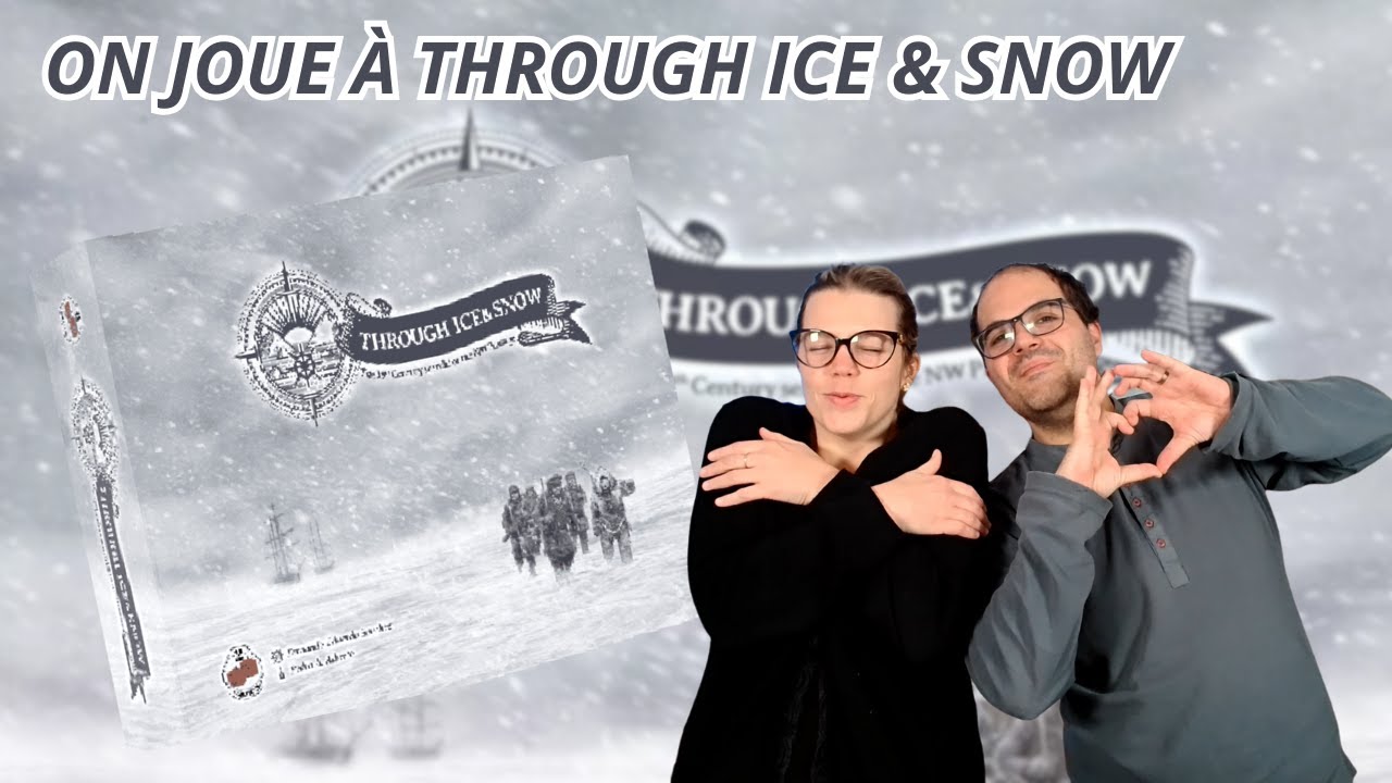 { Règles Et Partie } ON JOUE À THROUGH ICE & SNOW | Jeu De Société | 2Tomatoes Games
