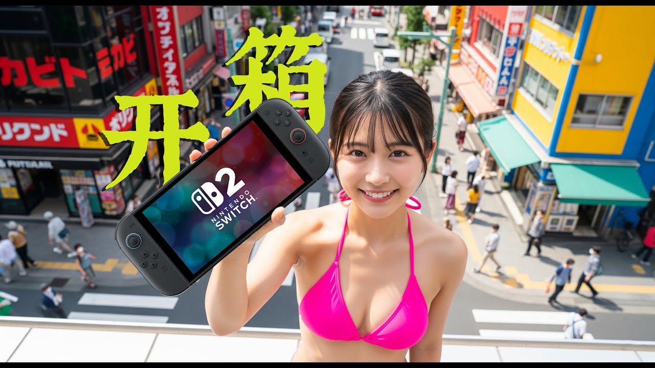 Switch2开箱扯闲片儿 +NS2用7年前的amiibo + NS2能否链接问界M9 + 头一次玩儿马车