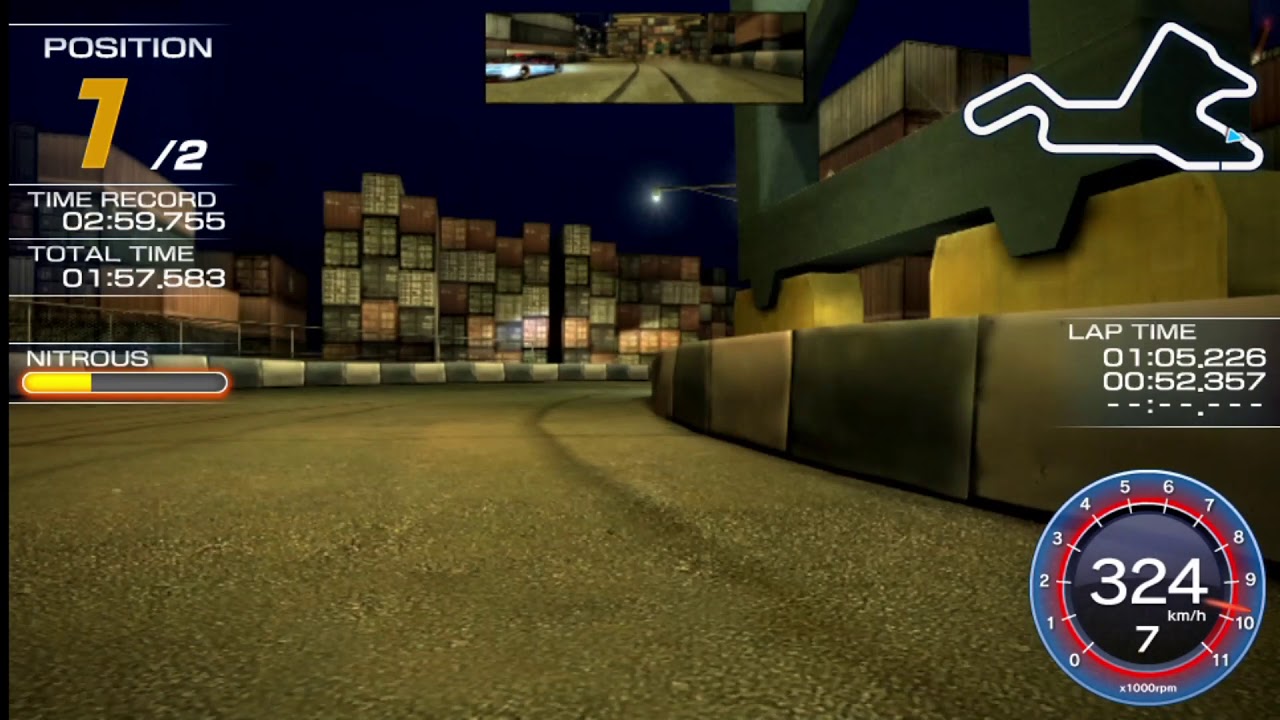 Ridge Racer (Vita), Crinale Duel win with SYNCi in Southbay Docks R