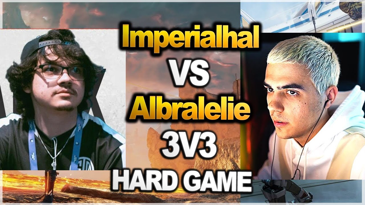 Albralelie played ranked with his girlfriend and they wiped the Imperialhal team!!! ( apex legends )