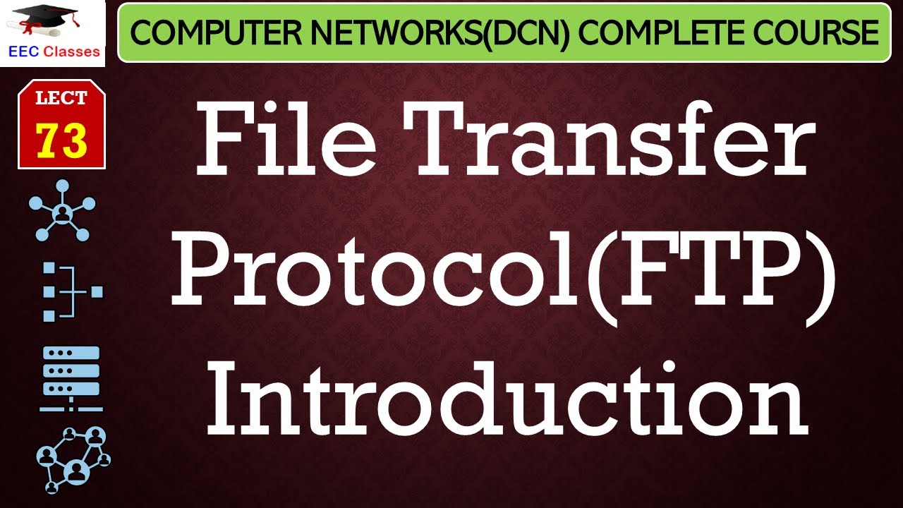 L73: File Transfer Protocol(FTP) Introduction | Data Communication Network Lectures in Hindi