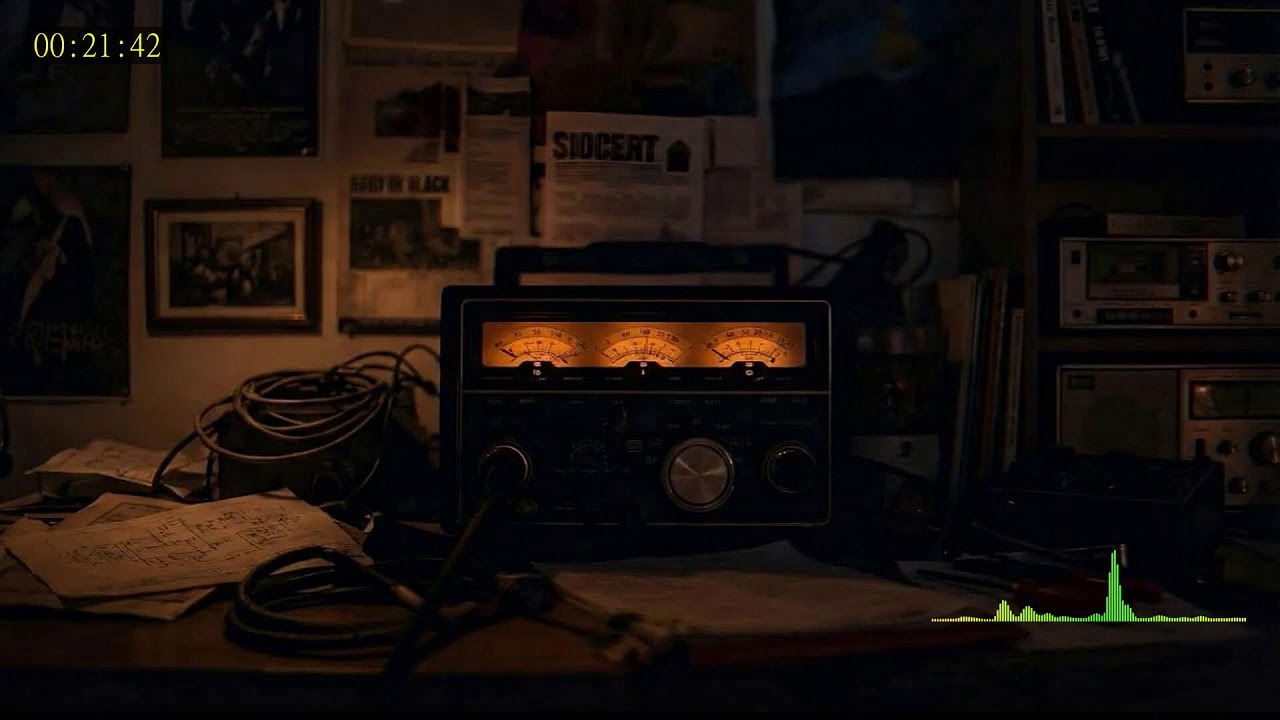 Minimal Dark Repetitive Sound Ambience for Focus