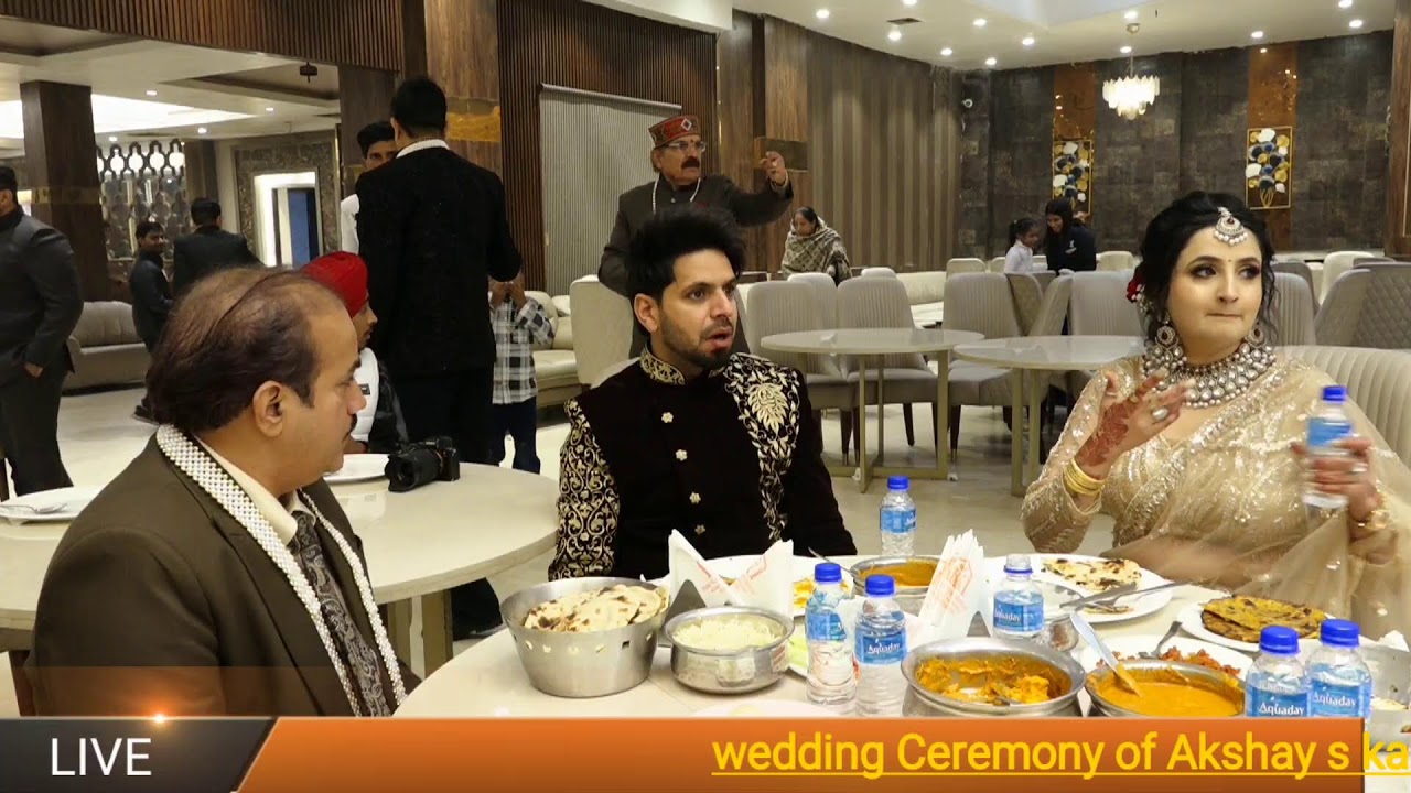 Wedding Ceremony Of Akshay & Kanishka  Live By Baljinder Studio  M. 62844-77646