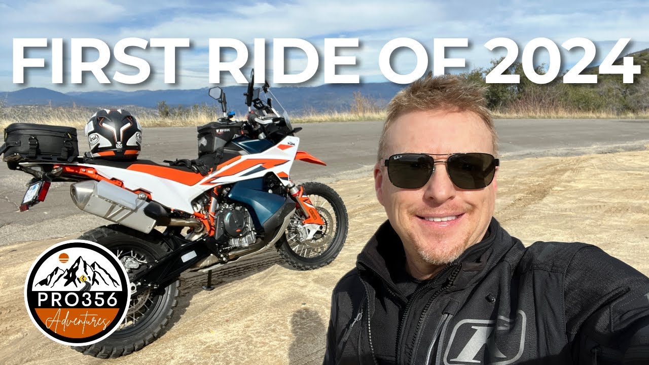 First Ride of 2024 | KTM 890 Adventure R | Let the Adventure Begin!