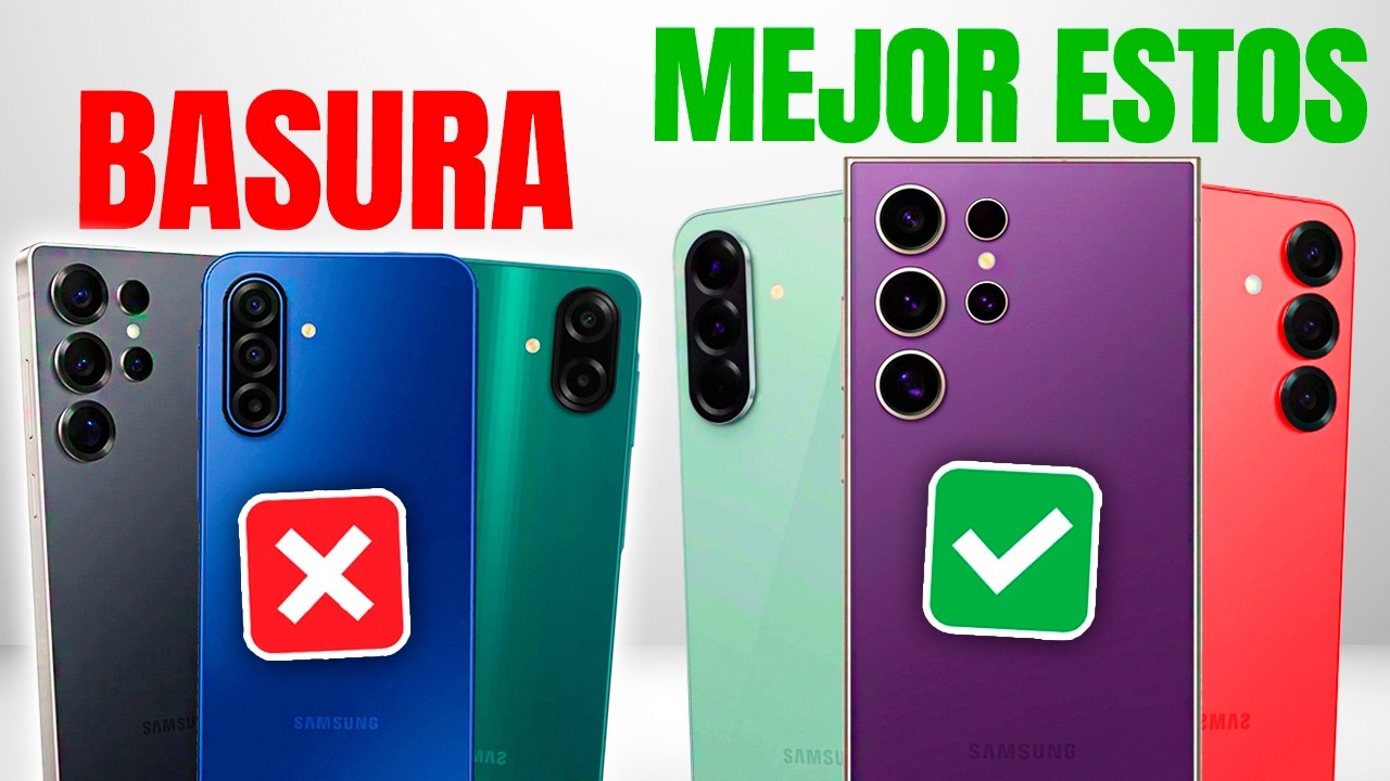 ✅ Los 10 MEJORES SAMSUNG para 2026 -  Top Celulares Samsung