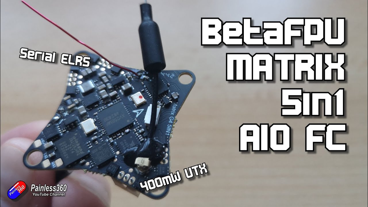 First Look: New BetaFPV MATRIX 5in1 Whoop FC (FC, VTX, ESC, OSD and ELRS!)