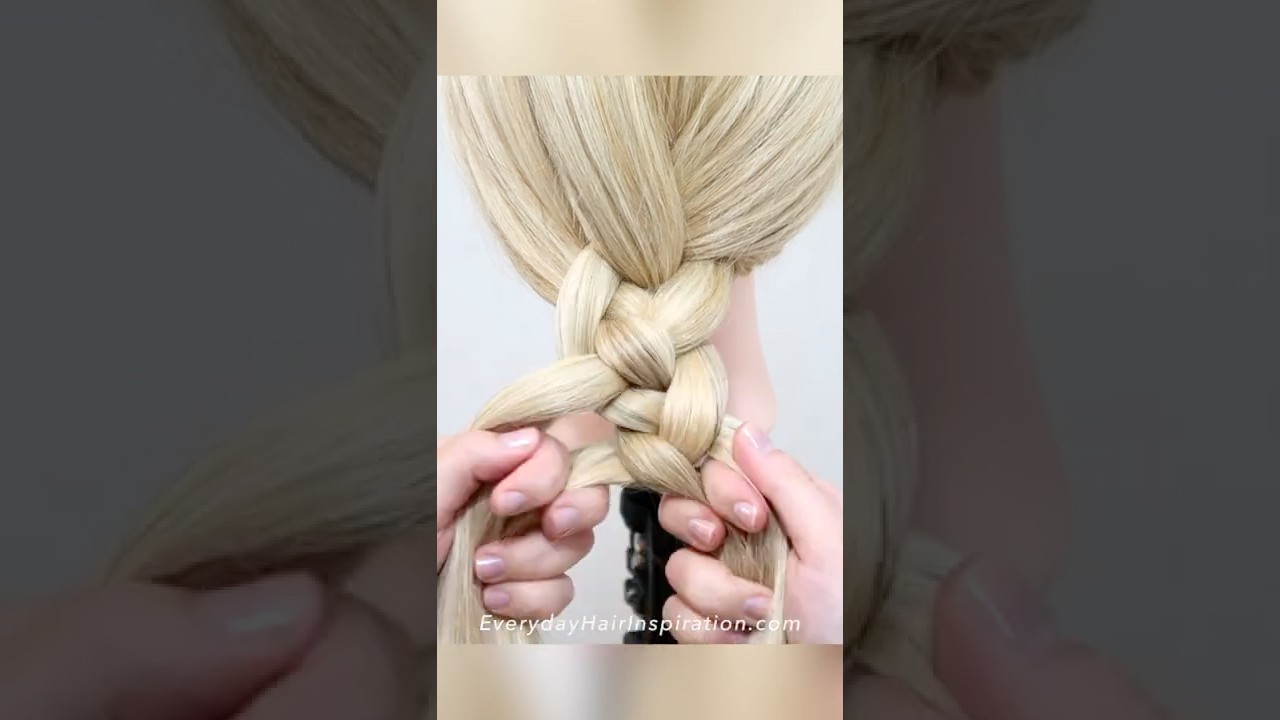 4 Strand Braid For Beginners