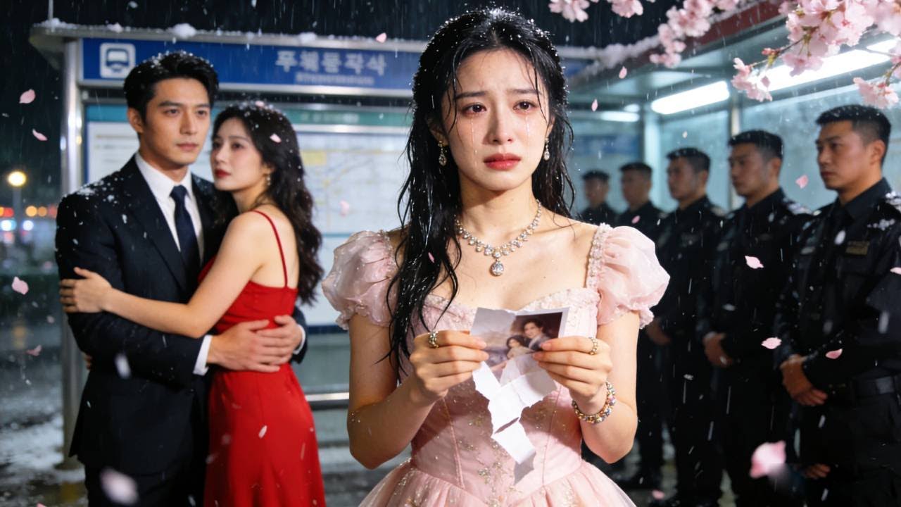 相愛四年，丈夫因為白月光的一句電話將她拋棄雨中，直到她轉身嫁給億萬富翁，他卻跪著求她回家！#復仇 #drama #情感 #短劇