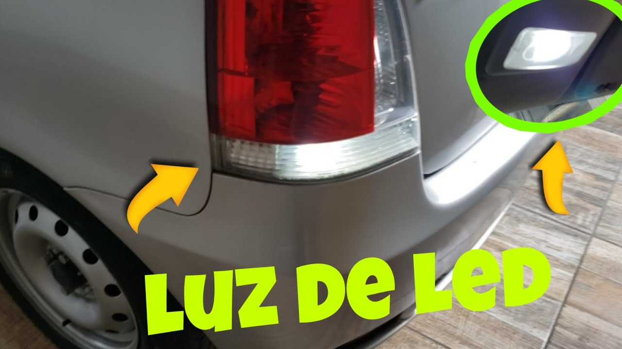 Instalação da luz de led na lanterna e na luz interna do palio g3