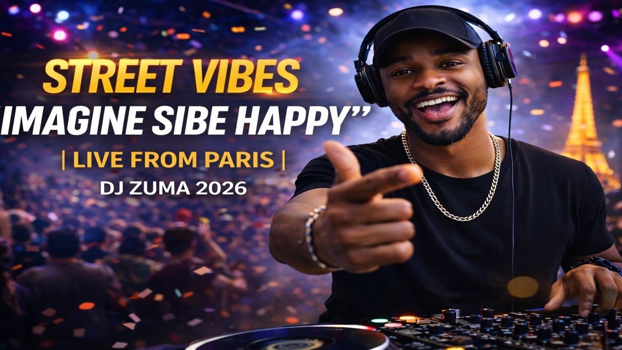 🎶 KABZA DE SMALL VIBES – “IMAGINE SIBE HAPPY” | LIVE FROM PARIS | DJ ZUMA 2026