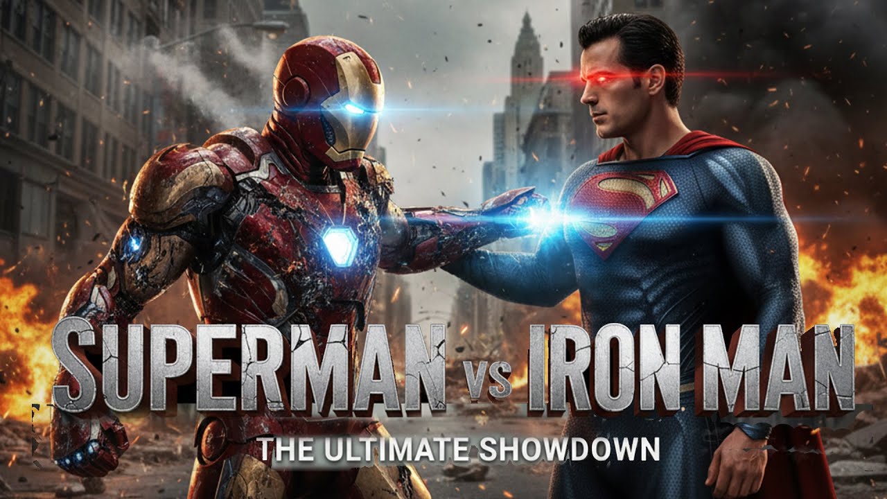 SUPERMAN vs IRON MAN: The Ultimate Superhero Showdown