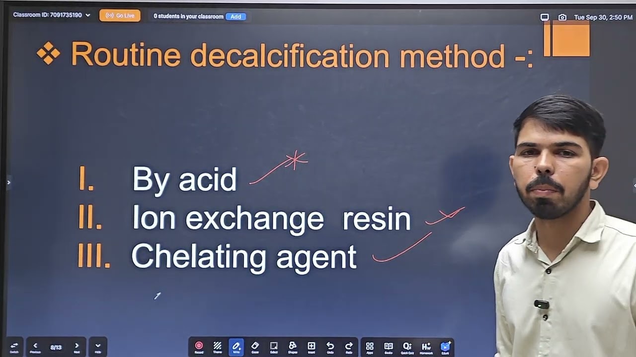 6th Lecture Histopathology (steps of decalicfication)
