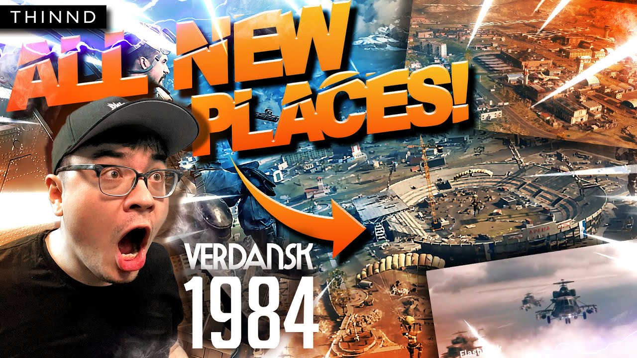 THINND: Warzone New Map Update: ALL Changes + Spots Overview! Verdansk 1984