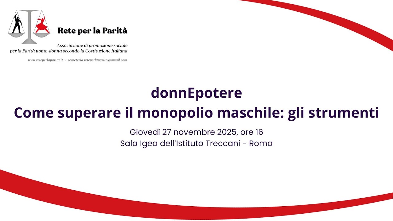 donnEpotere - Come superare il monopolio maschile: gli strumenti